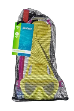 Bestway ® Crusader Essential Child 3+ Snorkel Set With Fins Outlet