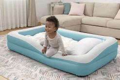 Bestway Easy-In Kids Air Mattress With Built-In Ac Pump Clearance