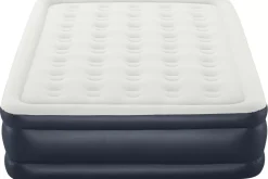 Bestway Essential Comfort Air Mattress Queen 18" With Built-In Ac Pump And Antimicrobial Coating Best