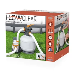 Bestway Flowclear 3000 Gallon Sand Filter Above Ground Pool Pump Discount