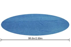 Bestway Flowclear 10' Solar Pool Cover Compatible With 10' Above Ground Pools Discount