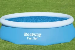 Bestway Flowclear 10' Solar Pool Cover Compatible With 10' Above Ground Pools Discount