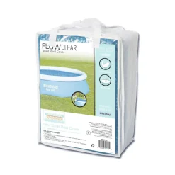 Bestway Flowclear 10' Solar Pool Cover Compatible With 10' Above Ground Pools Discount