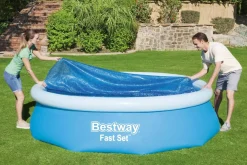 Bestway Flowclear 10' Solar Pool Cover Compatible With 10' Above Ground Pools Discount