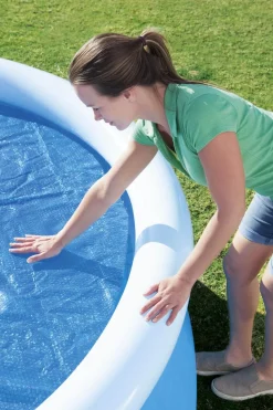 Bestway Flowclear 10' Solar Pool Cover Compatible With 10' Above Ground Pools Discount