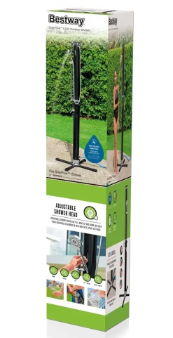 Bestway Flowclear Solarflow 5.2Gal Outdoor Shower, Black Flash Sale