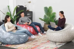 Bestway Inflate-A-Chair Inflatable Chair, Gray Shop