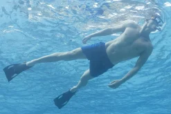 Bestway Spark Wave Teal Unisex Adult Snorkel Set With Fins, Ages 14+ Fashion