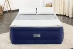 Bestway Tritech Air Mattress Queen 22 In. With Built-In Ac Pump And Antimicrobial Coating Sale