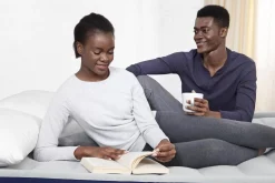 Bestway Tritech Air Mattress Queen 22 In. With Built-In Ac Pump And Antimicrobial Coating Sale