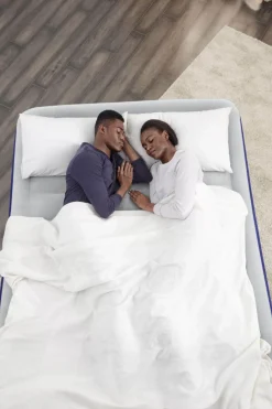 Bestway Tritech Air Mattress Queen 22 In. With Built-In Ac Pump And Antimicrobial Coating Sale