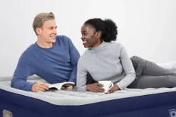 Bestway Tritech Air Mattress Queen 15 With Built-In Ac Pump Included And Antimicrobial Coating Store