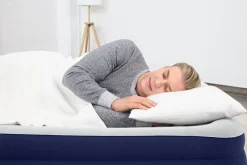 Bestway Tritech Air Mattress Twin 15 With Built-In Ac Pump Included And Antimicrobial Coating Sale