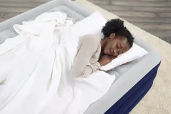 Bestway Tritech Air Mattress Full 15 With Built-In Ac Pump Included And Antimicrobial Coating Cheap