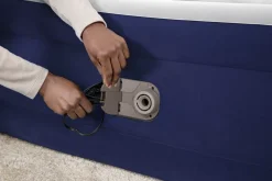 Bestway Tritech Air Mattress Full 15 With Built-In Ac Pump Included And Antimicrobial Coating Cheap