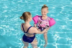 Bestway Disney Junior Minnie Mouse Pink Swim Training Vest With Armbands Best