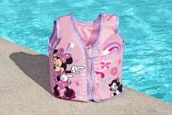 Bestway Disney Junior Minnie Mouse Pink Fabric Child Swim Vest, Medium To Large Clearance