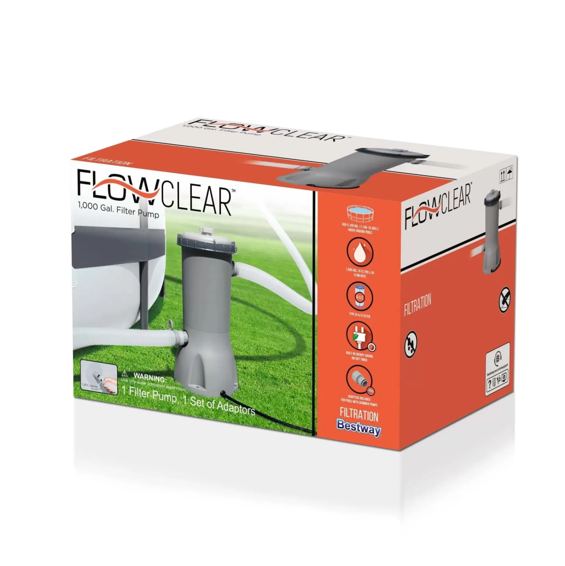 Bestway Flowclear 1000 Gal. Filter Pump Discount