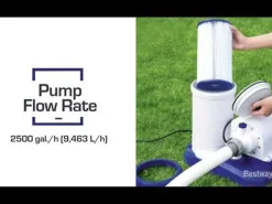 Bestway Flowclear 2,500 Gal. Filter Pump Best