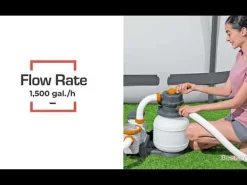 Bestway Flowclear 1500 Gal. Sand Filter Pump Outlet