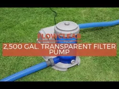 Bestway Flowclear 2,500 Gal. Transparent Filter Pump Online