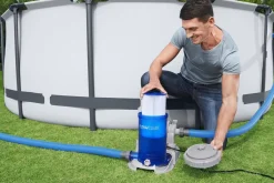 Bestway Flowclear 2,500 Gal. Transparent Filter Pump Online