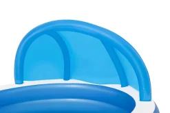 Bestway H2Ogo! 7'11 X 55 Summer Days Inflatable Round Kiddie Pool With Uv Careful Sunshade Sale