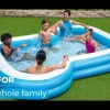 Bestway H2Ogo! 10' X 9' X 18 Sunsational Inflatable Kiddie And Family Pool Flash Sale
