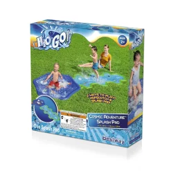 Bestway H2Ogo! Cosmic Adventure Kids Sprinkler Splash Pad And Inflatable Water Slide Cheap