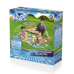 Bestway H2Ogo! Lil' Barnyard Babies Toddler Multicolor Sprinkler Splash Pad 65 In. X 44 In. Cheap