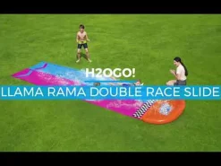 Bestway H2Ogo! Llama Rama Double Race Water Slide 16' Cheap