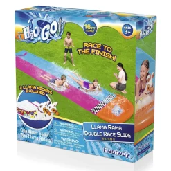 Bestway H2Ogo! Llama Rama Double Race Water Slide 16' Cheap