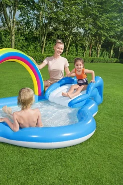 Bestway H2Ogo! Rainbow 'N Shine Play Pool Center Flash Sale