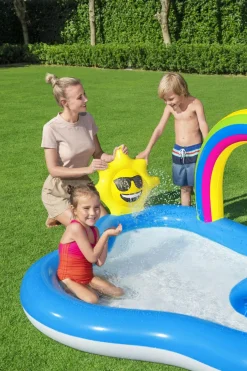 Bestway H2Ogo! Rainbow 'N Shine Play Pool Center Flash Sale