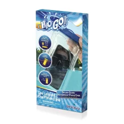 Bestway H2Ogo! Splash Guard Waterproof Smart Phone Case, Most Iphone/ Samsung/ Android Phones Up To 7