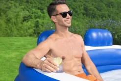 Bestway H2Ogo! Splash Paradise 7'7 X 7'2 X 31 Inflatable Family Pool Store