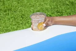 Bestway H2Ogo! Splashview 8' Inflatable Kiddie Pool With See-Through Window Fashion