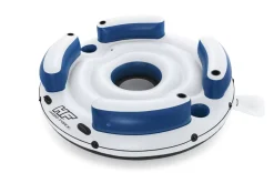 Bestway Hydro-Force Lazy Dayz 4-Person Inflatable Party Island 7'10" Hot