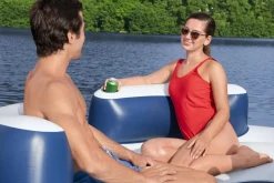 Bestway Hydro-Force Lazy Dayz 4-Person Inflatable Party Island 7'10