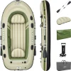 Bestway Hydro-Force Voyager X3 Inflatable Raft Set 9'8 Sale