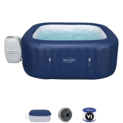 Bestway Saluspa Hawaii Energysense Smart Airjet Inflatable Hot Tub Spa 4-6 Person Hot