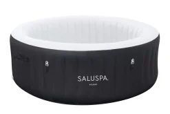 Bestway Saluspa Miami Airjet Hot Tub Liner Replacement, Black Hot